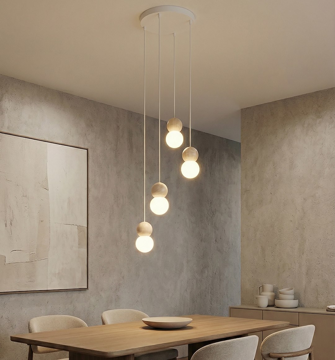 Hanglamp Zurdir Wit Ø10 cm - Afbeelding 3