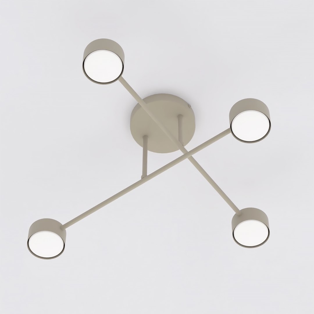 Plafondlamp Greibel Beige - Afbeelding 3