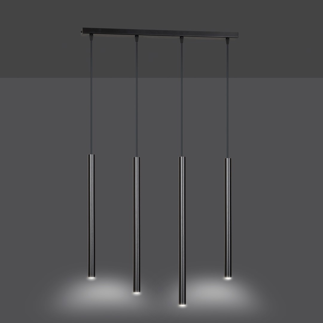 Hanglamp Saansu Zwart - Afbeelding 3