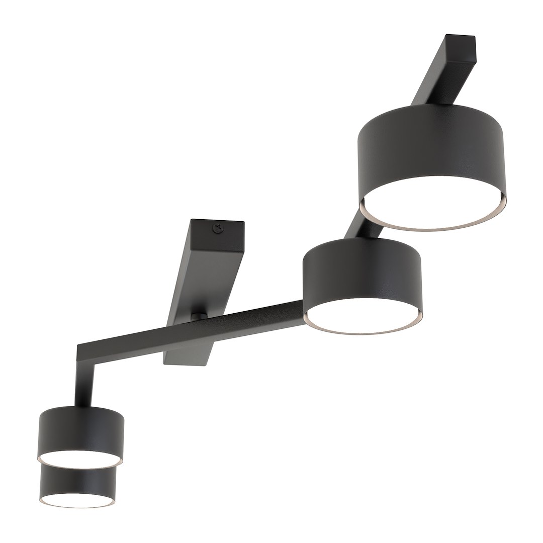 Plafondlamp Trissal Zwart - Afbeelding 4
