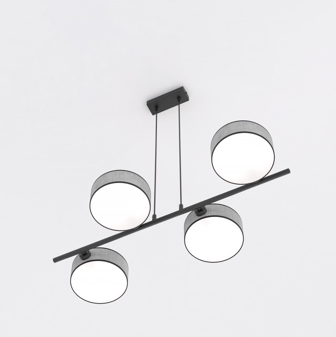 Hanglamp Bemia Grijs Ø20 cm - Afbeelding 4