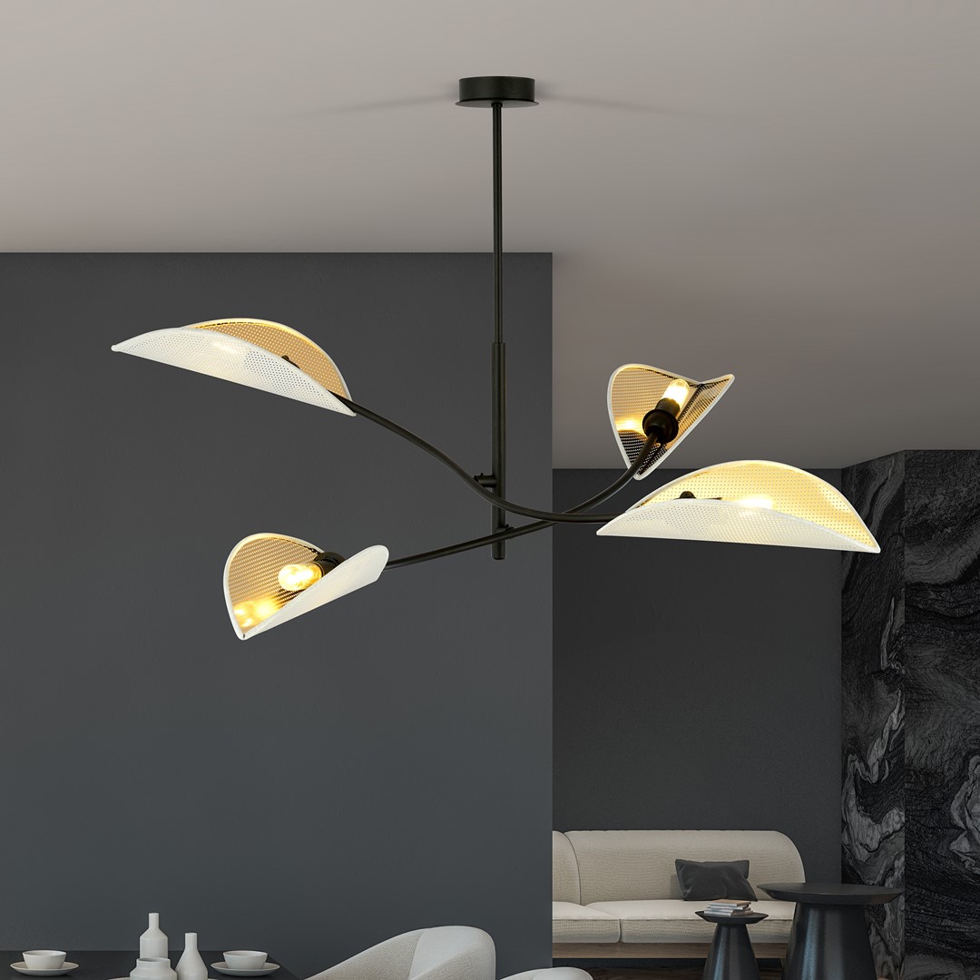 Plafondlamp Trirmon Zwart Ø12 cm - Afbeelding 4