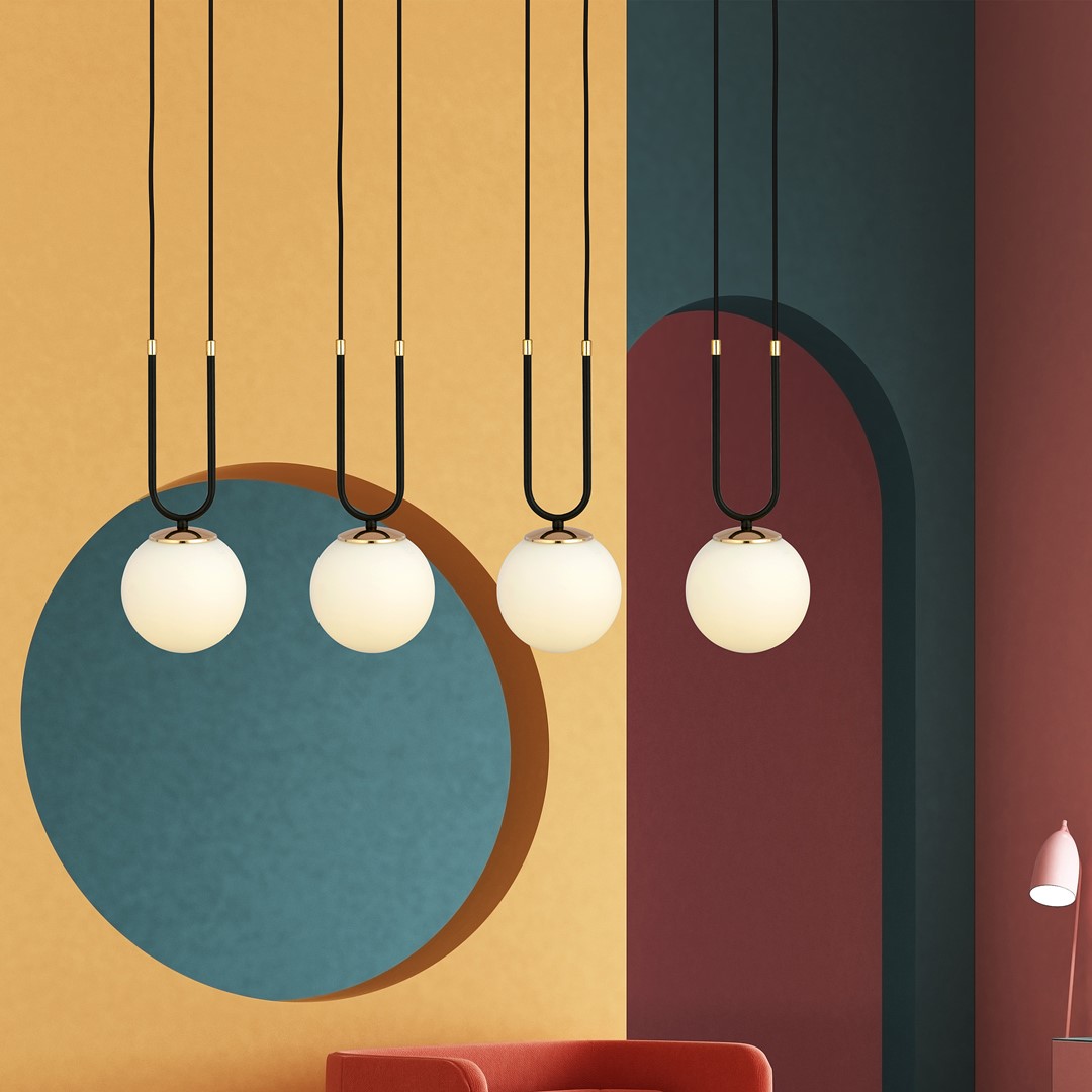 Hanglamp Celdine Zwart Ø15 cm - Afbeelding 4
