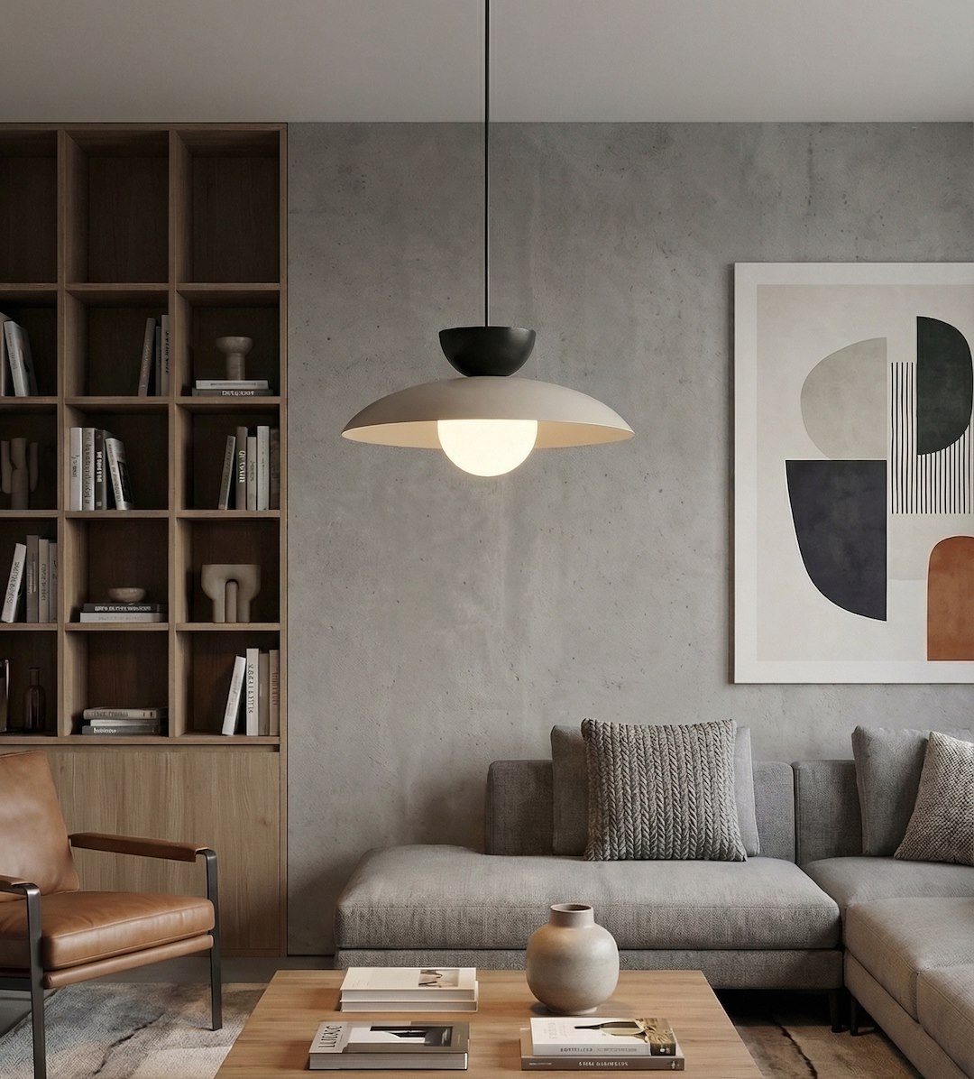 Hanglamp Doontes Beige Ø10 cm - Afbeelding 4