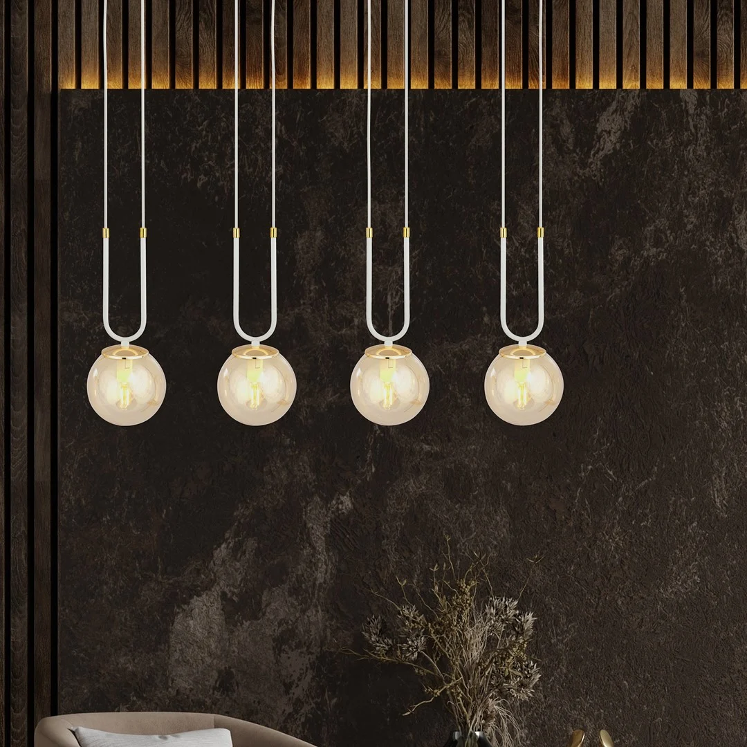 Hanglamp Joosia Wit Ø14 cm - Afbeelding 4