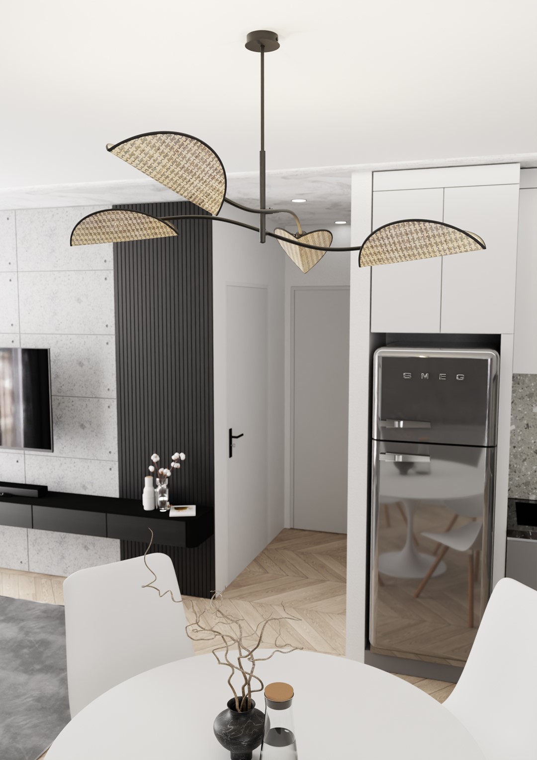 Plafondlamp Flauntone Zwart - Afbeelding 4