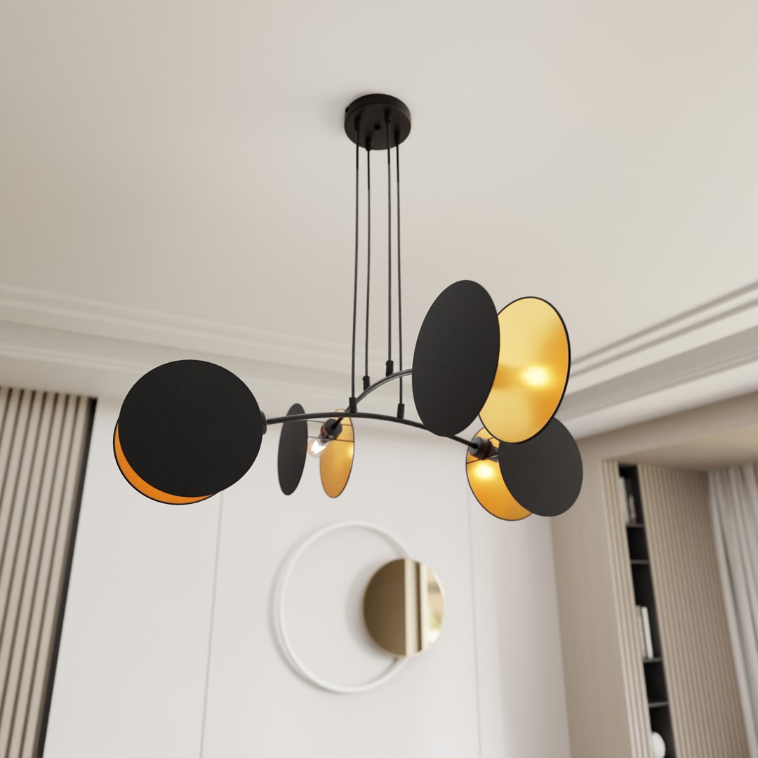 Hanglamp Maamia Zwart Ø20 cm - Afbeelding 4