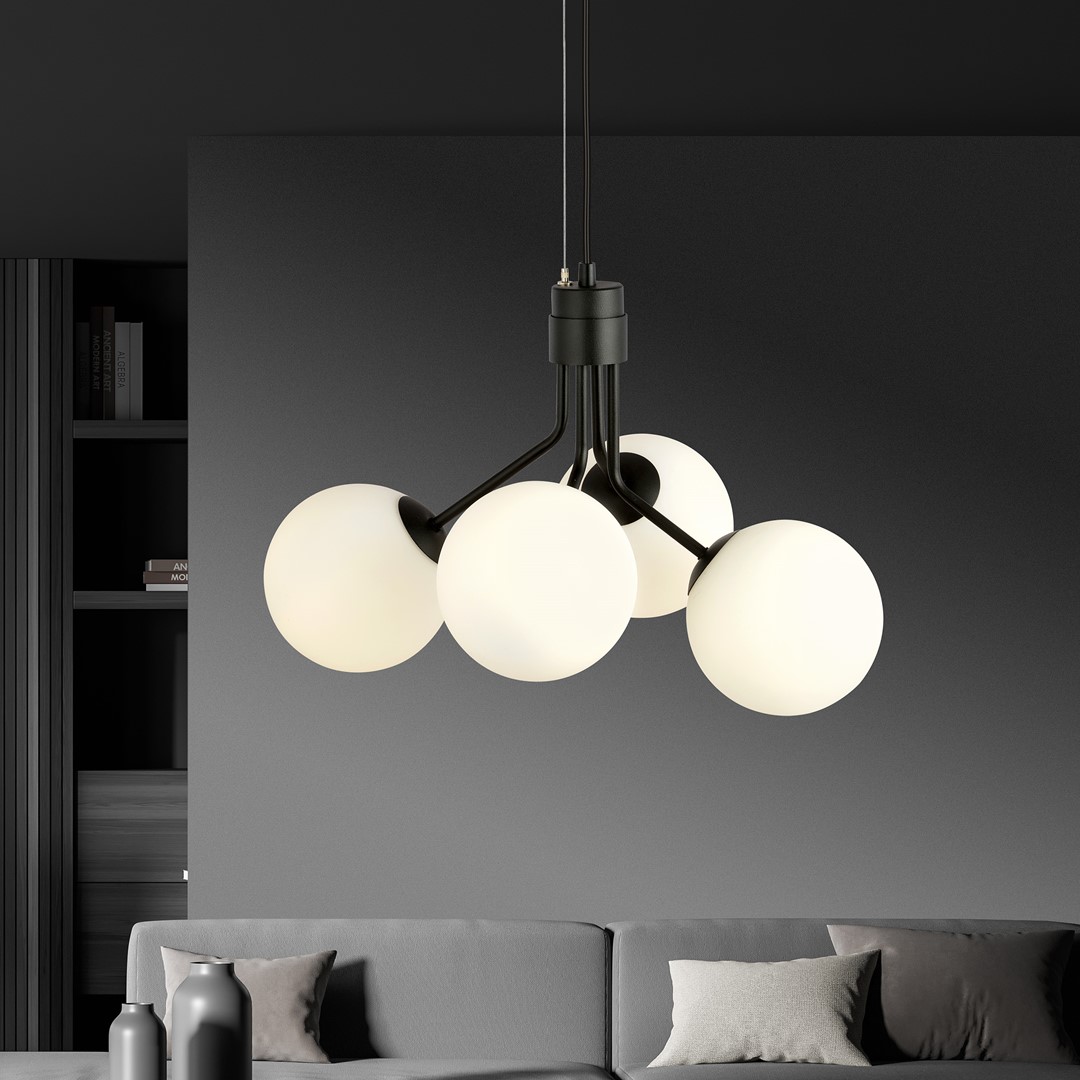 Hanglamp Fimmy Zwart Ø15 cm - Afbeelding 4
