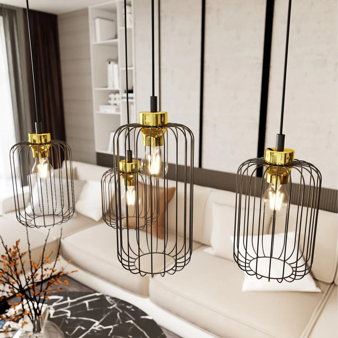 Hanglamp Klunni Zwart Ø16 cm - Afbeelding 4