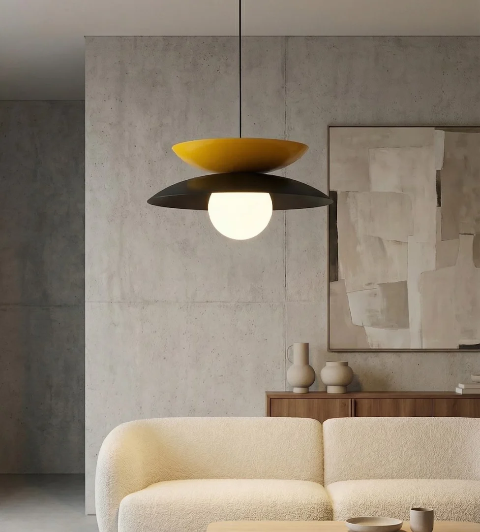 Hanglamp Riemano Zwart Ø10 cm - Afbeelding 4