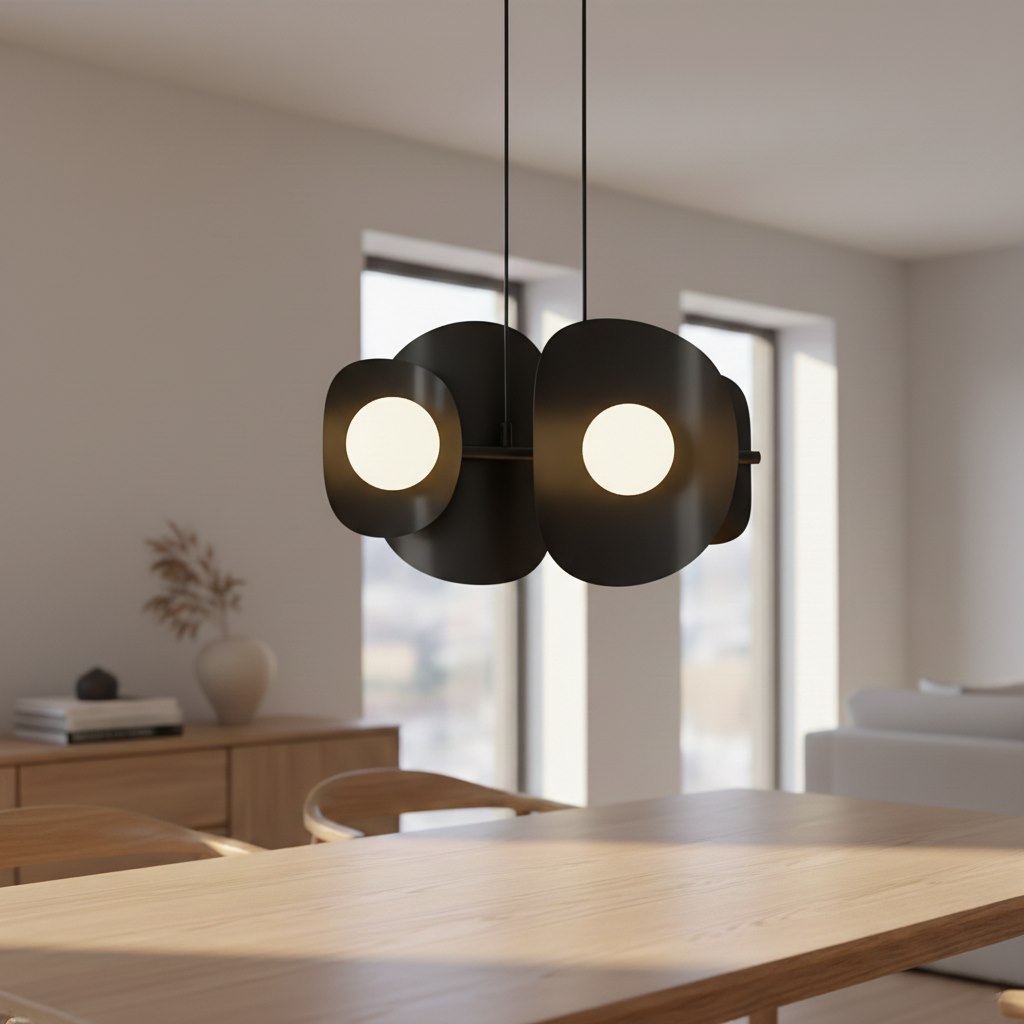 Hanglamp Govang Zwart Ø10 cm - Afbeelding 4