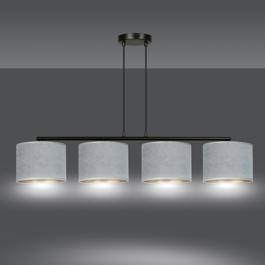 Hanglamp Saummes Zwart Ø20 cm - Afbeelding 4