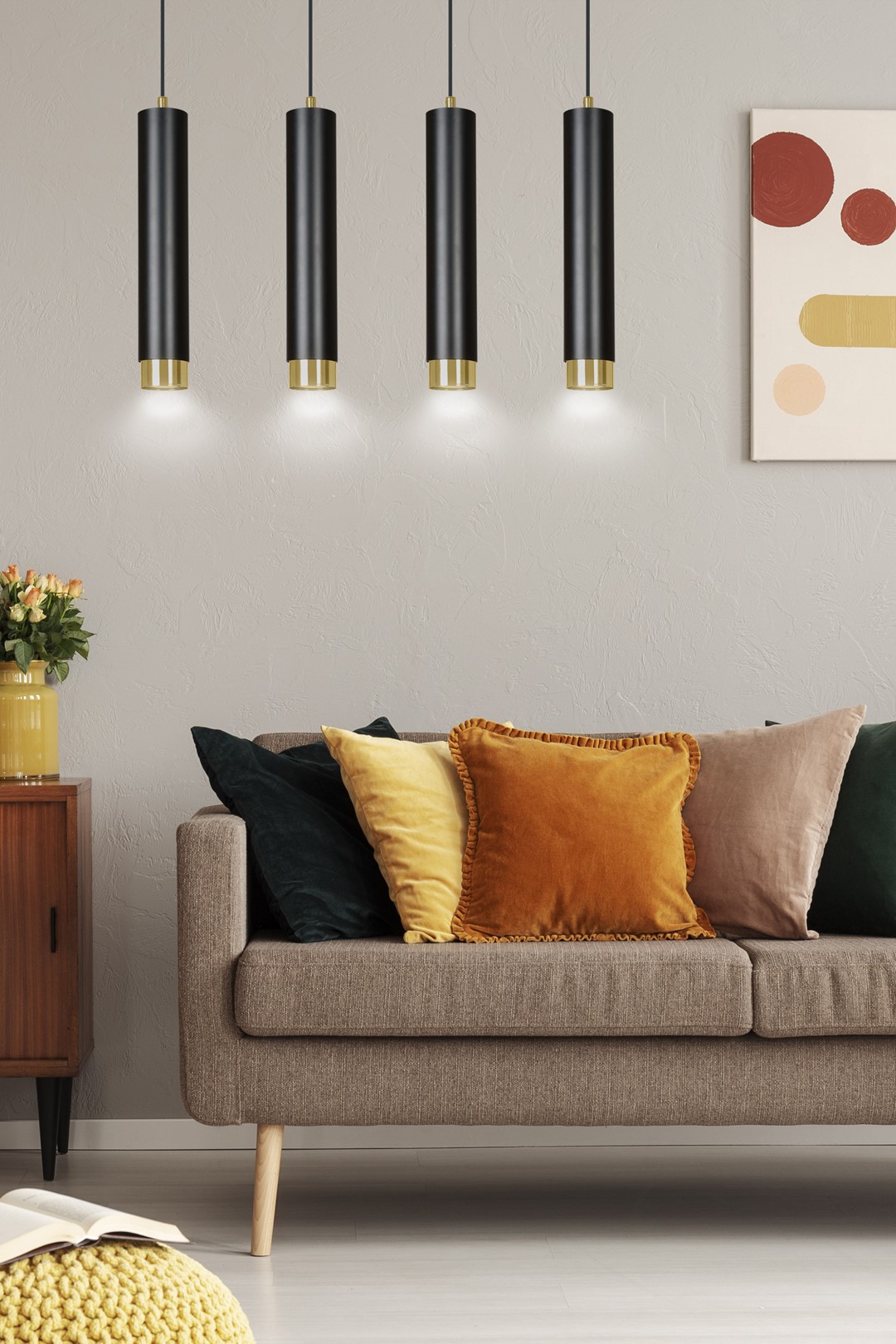 Hanglamp Dasso Zwart - Afbeelding 4