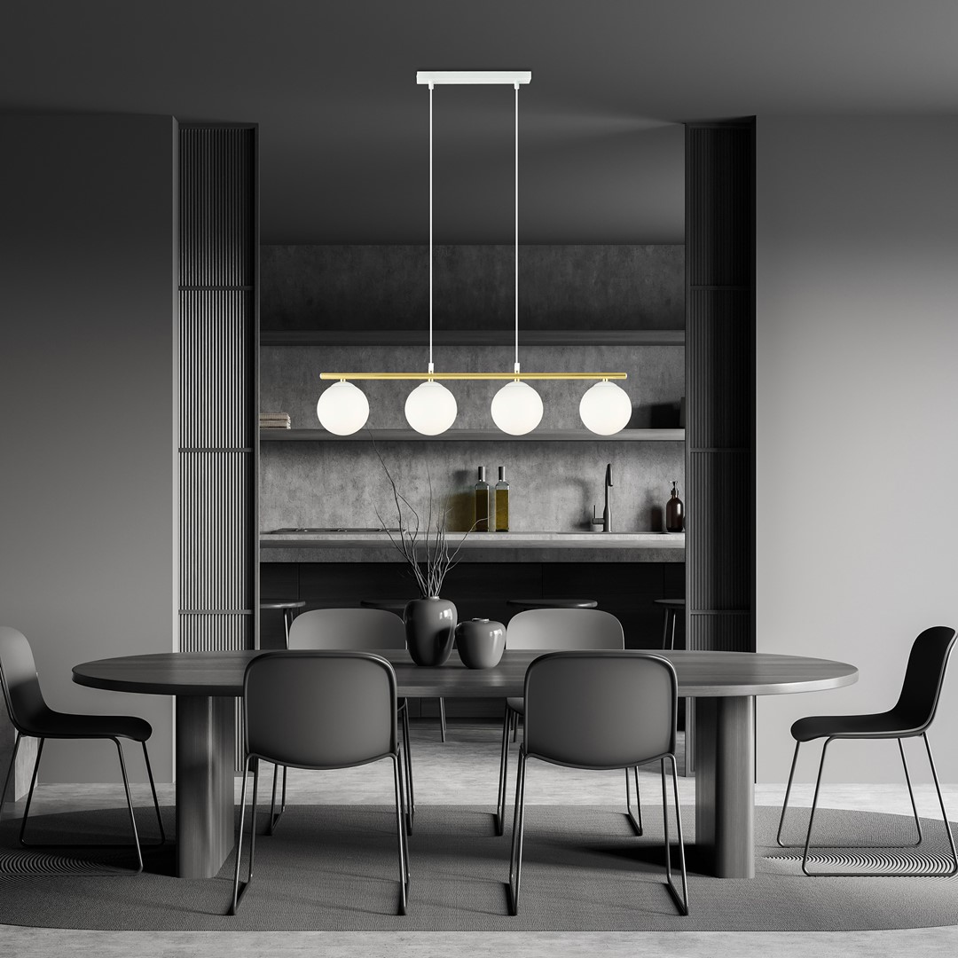 Hanglamp Tissan Wit Ø14 cm - Afbeelding 4