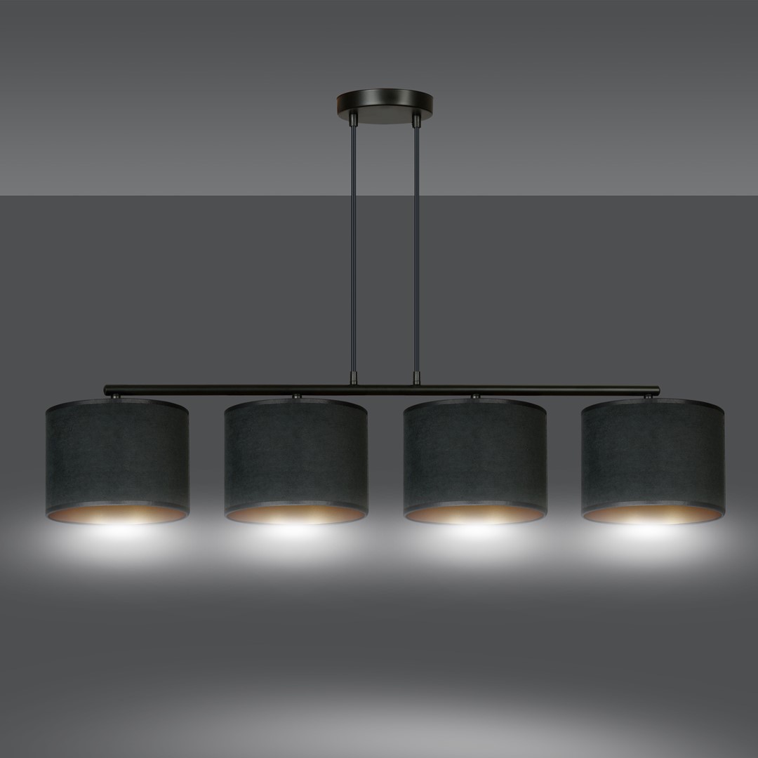 Hanglamp Trerdor Zwart Ø20 cm - Afbeelding 4