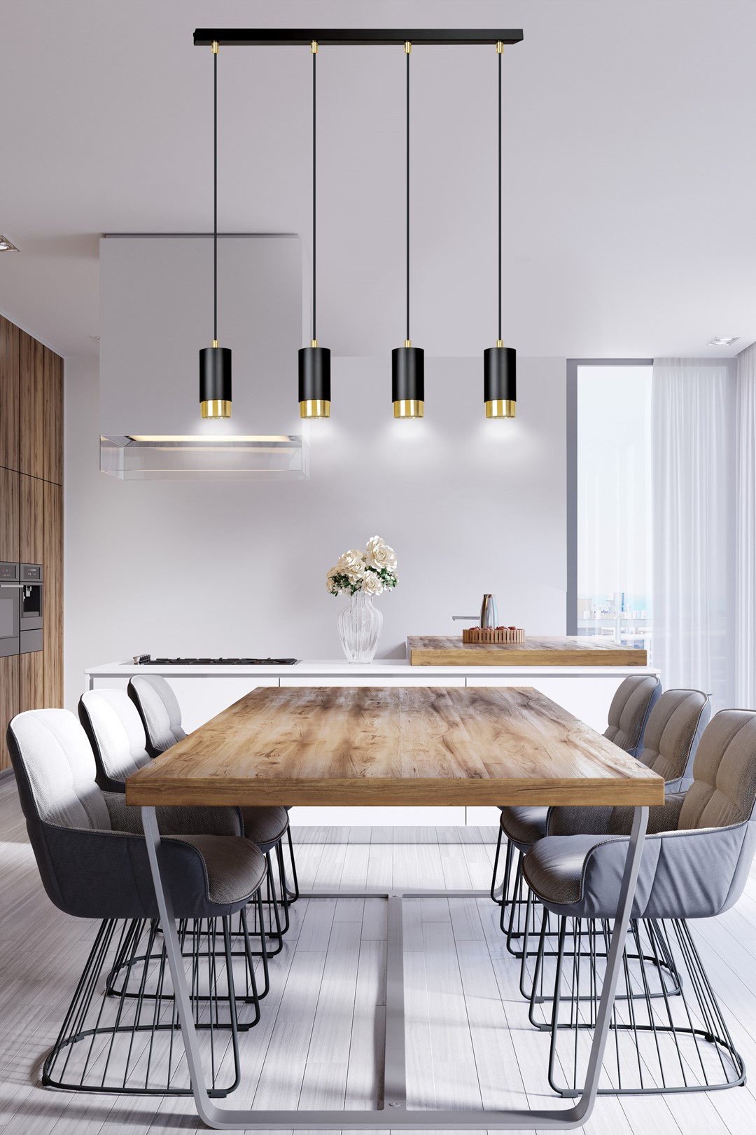 Hanglamp Tiernund Zwart - Afbeelding 4