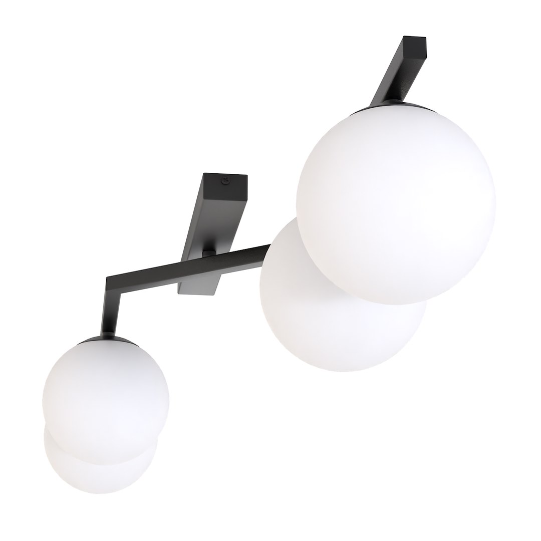 Plafondlamp Reevonte Zwart Ø14 cm - Afbeelding 4