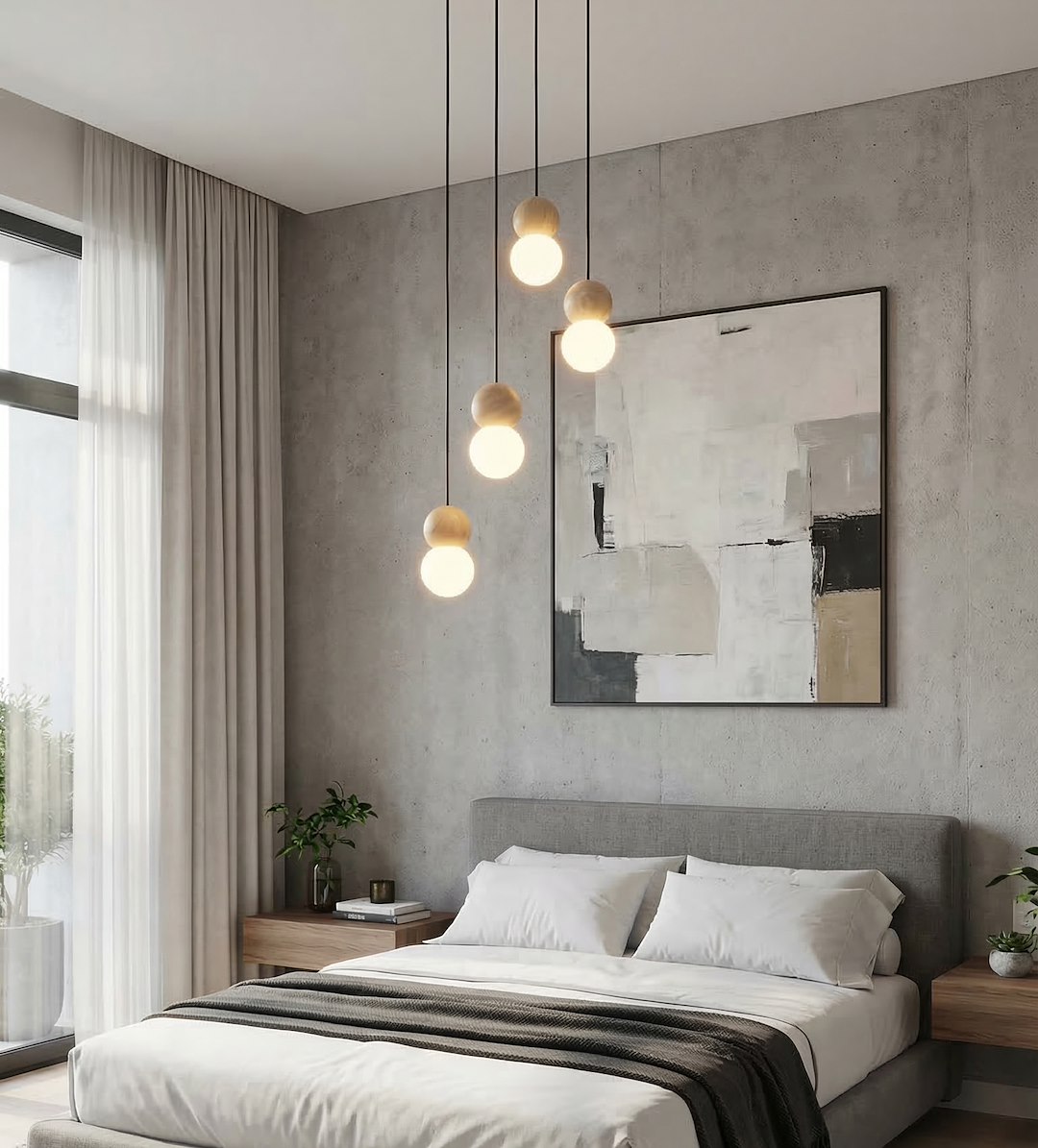 Hanglamp Relu Zwart Ø10 cm - Afbeelding 4