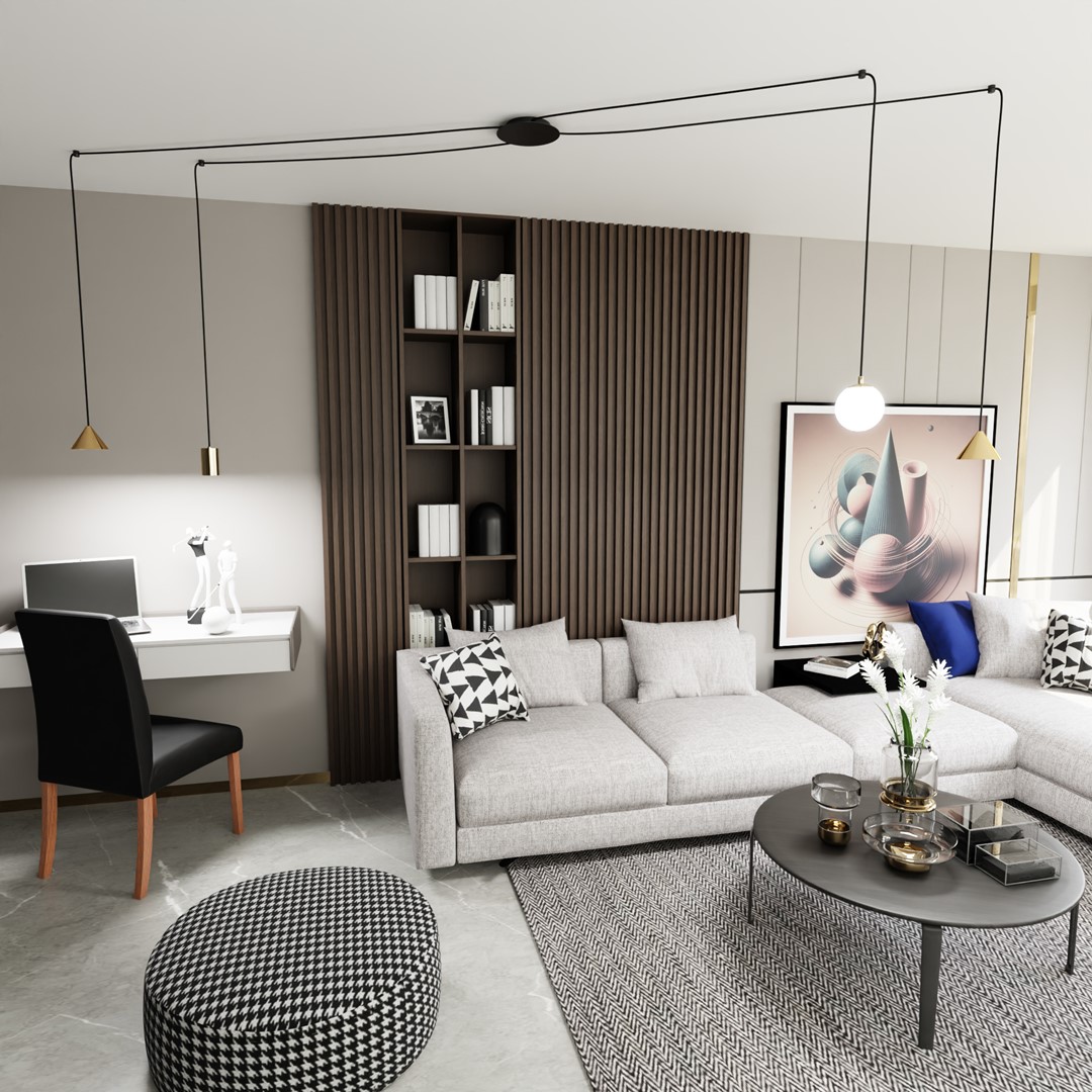 Hanglamp Boovea Goud - Afbeelding 4