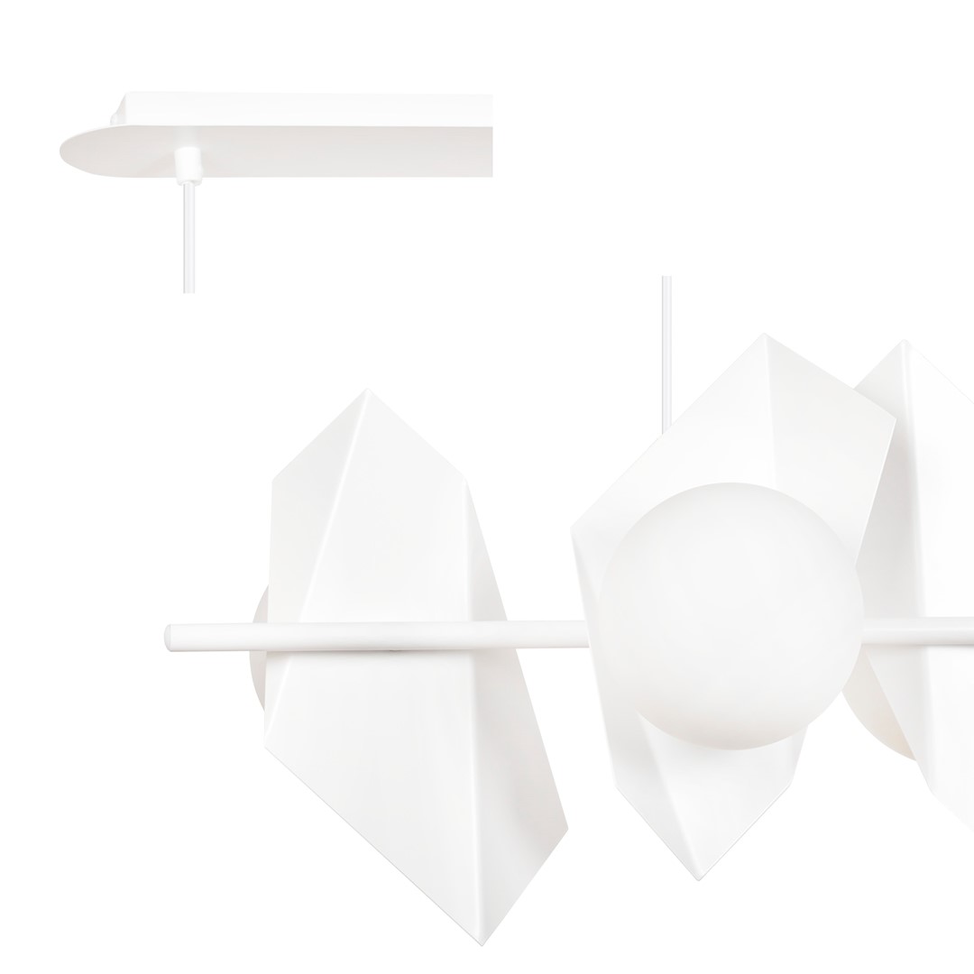 Hanglamp Skoosis Wit Ø15 cm - Afbeelding 4