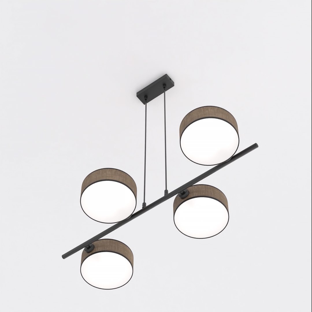 Hanglamp Horrek Bruin Ø20 cm - Afbeelding 4