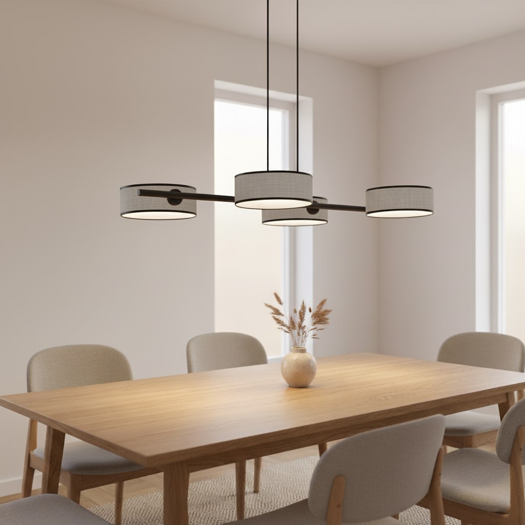 Hanglamp Bemia Grijs Ø20 cm - Afbeelding 5