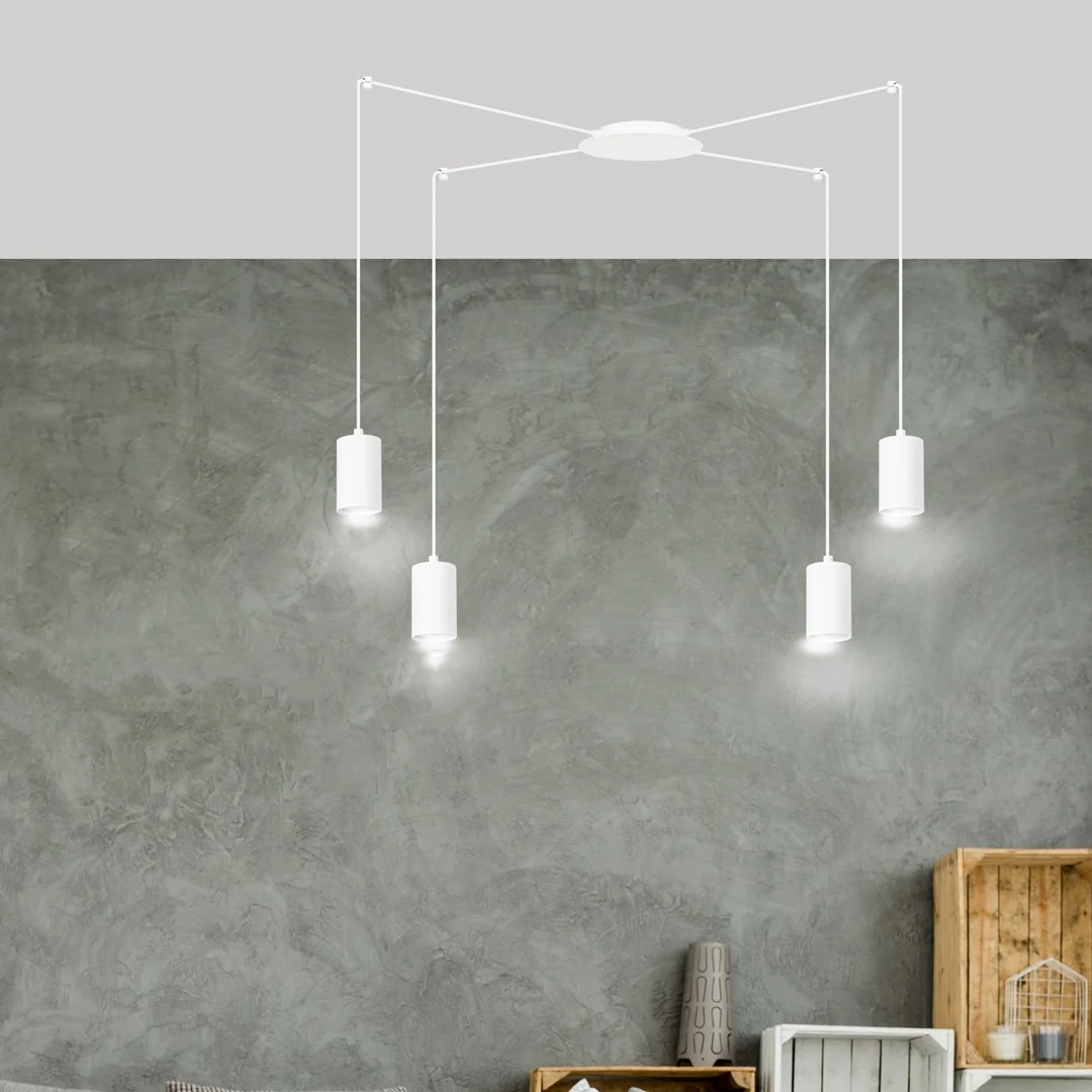 Hanglamp Kussea Wit - Afbeelding 5