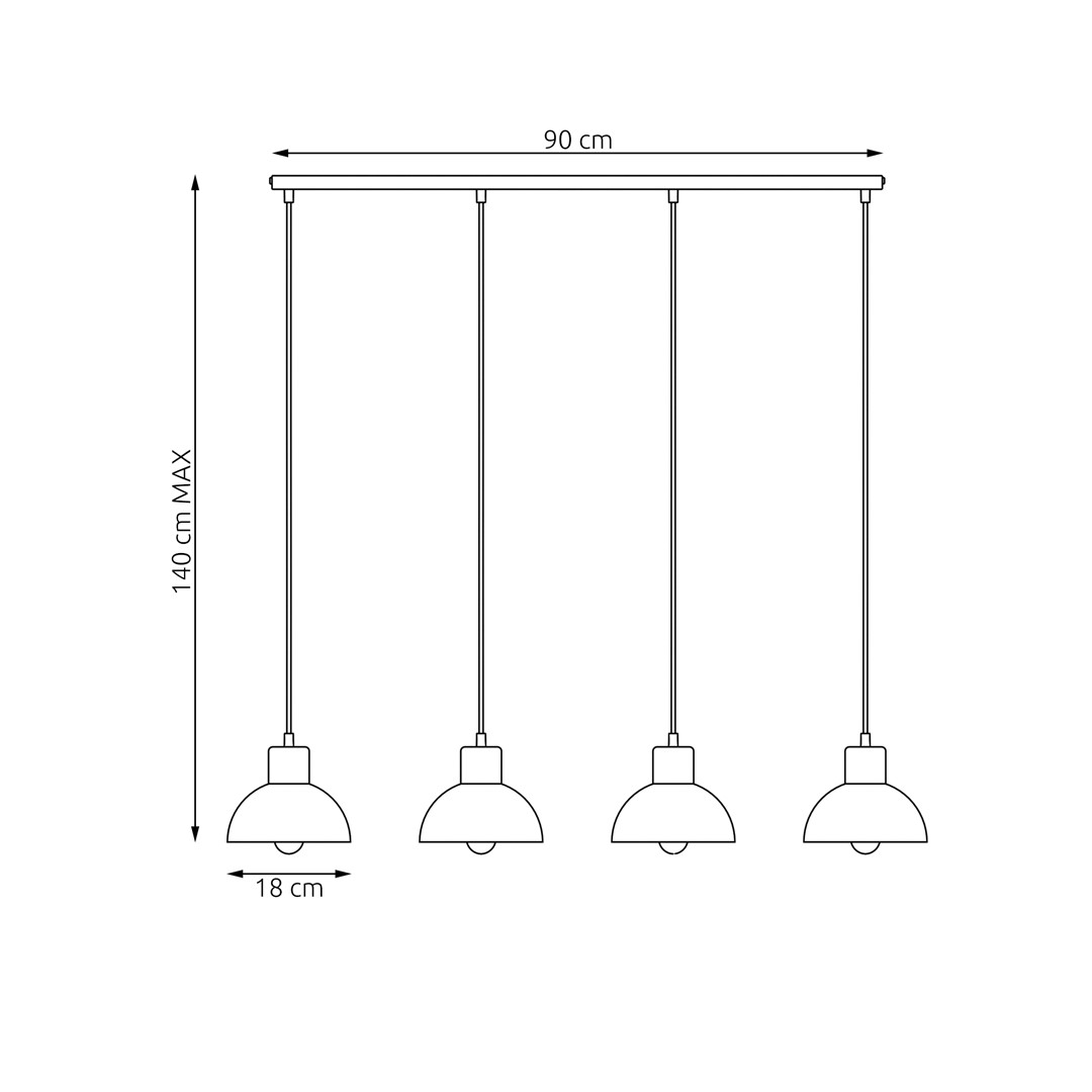 Plafondlamp Stauti Wit Ø18 cm - Afbeelding 5