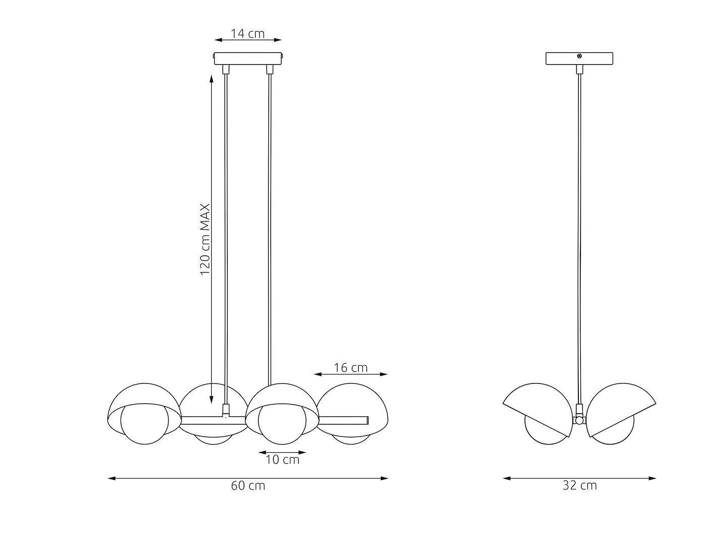 Kunstboom Flensan Staal Zwart Ø10 cm - Afbeelding 5
