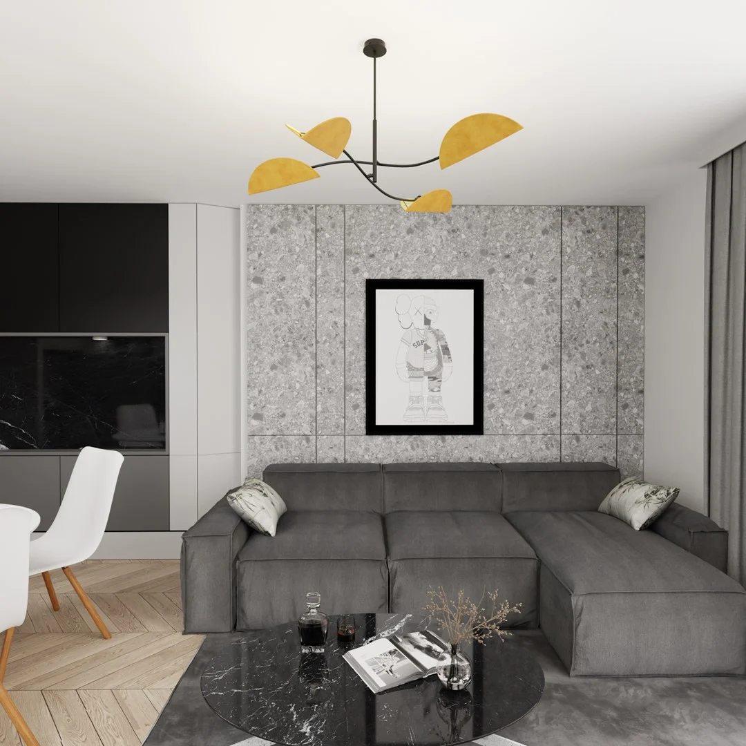 Plafondlamp Lustar Zwart - Afbeelding 5