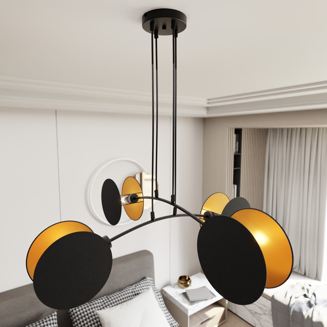 Hanglamp Maamia Zwart Ø20 cm - Afbeelding 5