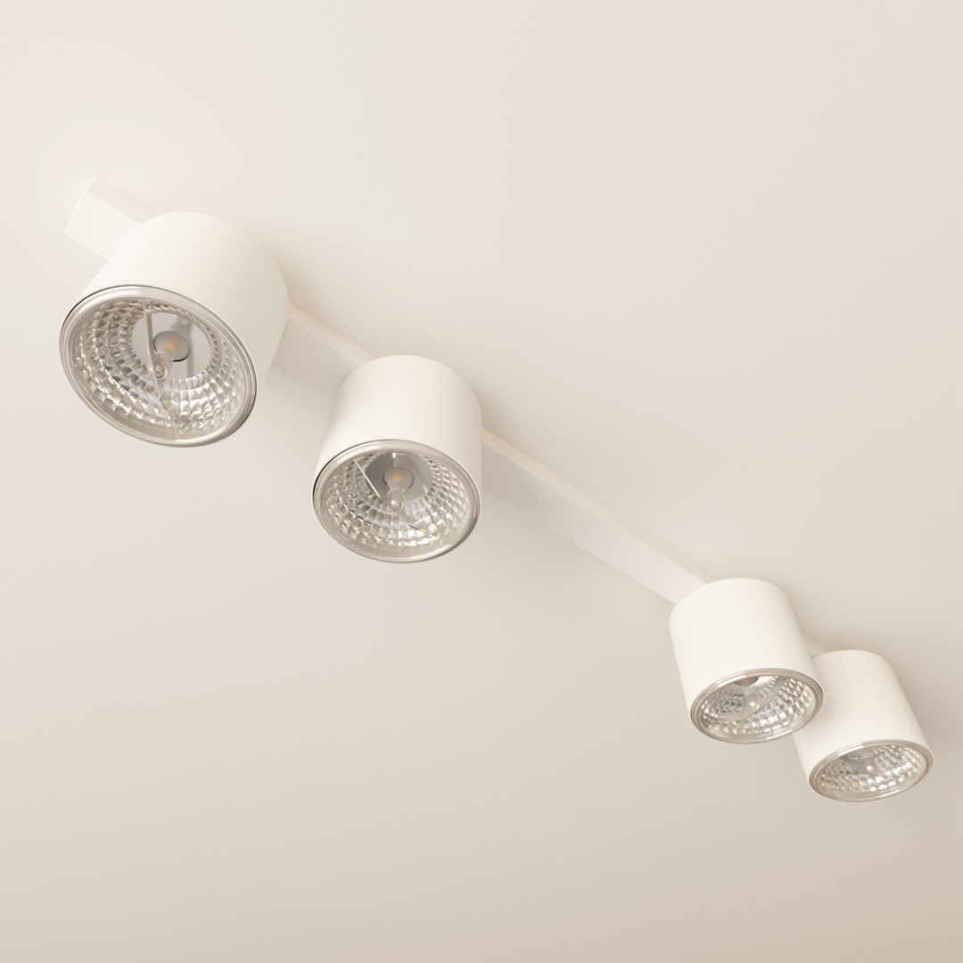 Plafondlamp Zaarde Wit - Afbeelding 5