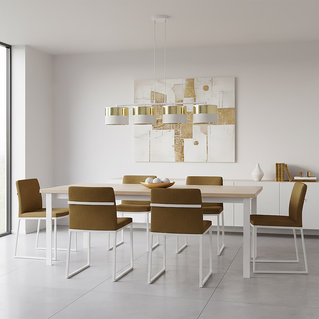 Hanglamp Zintu Wit Ø20 cm - Afbeelding 5