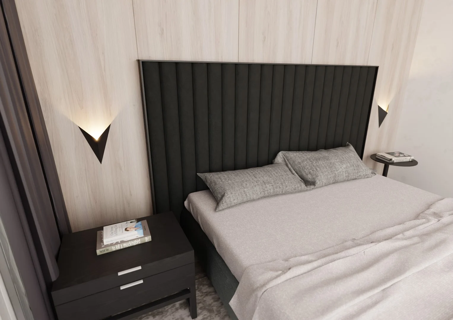 Wandlamp Vaunnak Zwart - Afbeelding 5