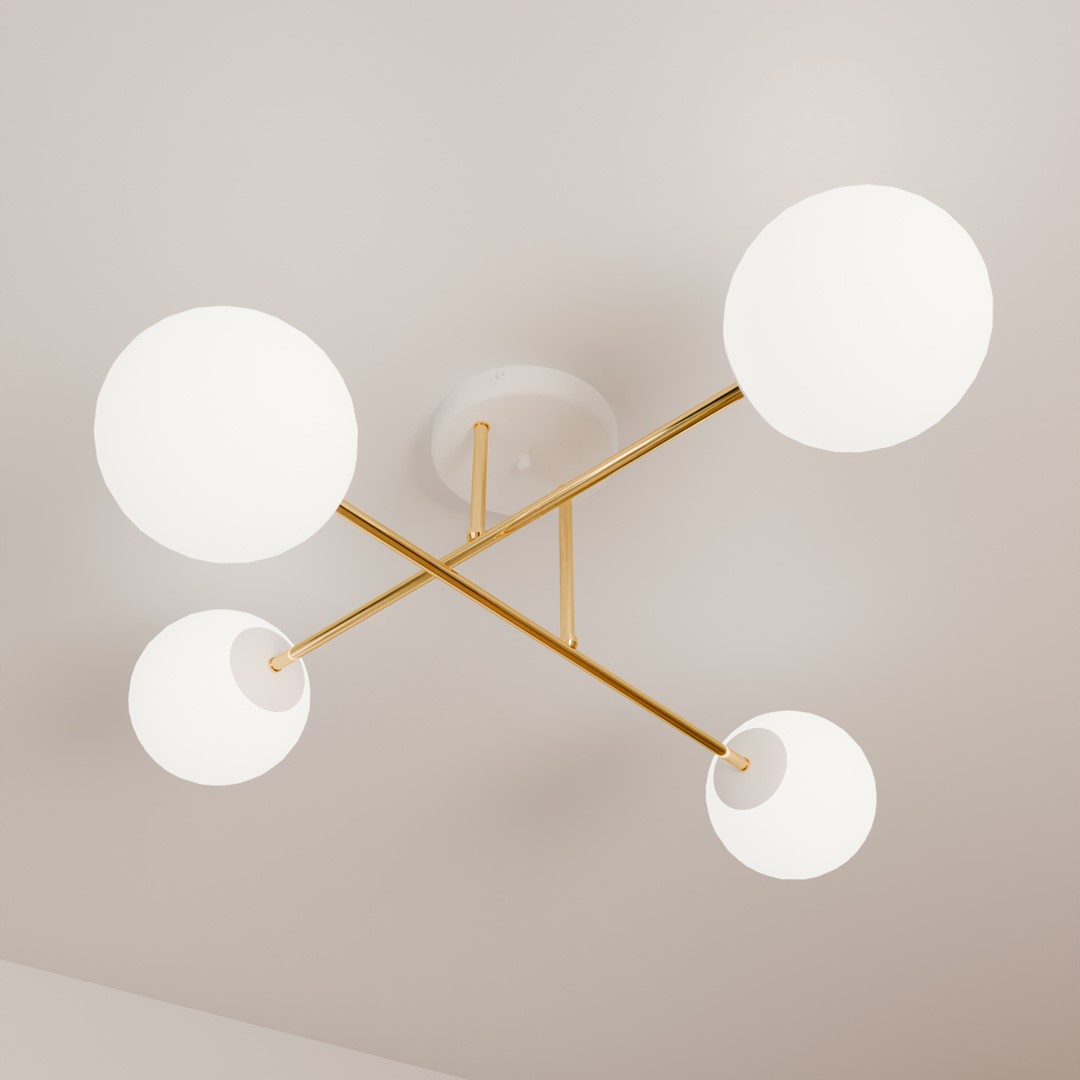 Plafondlamp Flaannun Wit Ø14 cm - Afbeelding 5