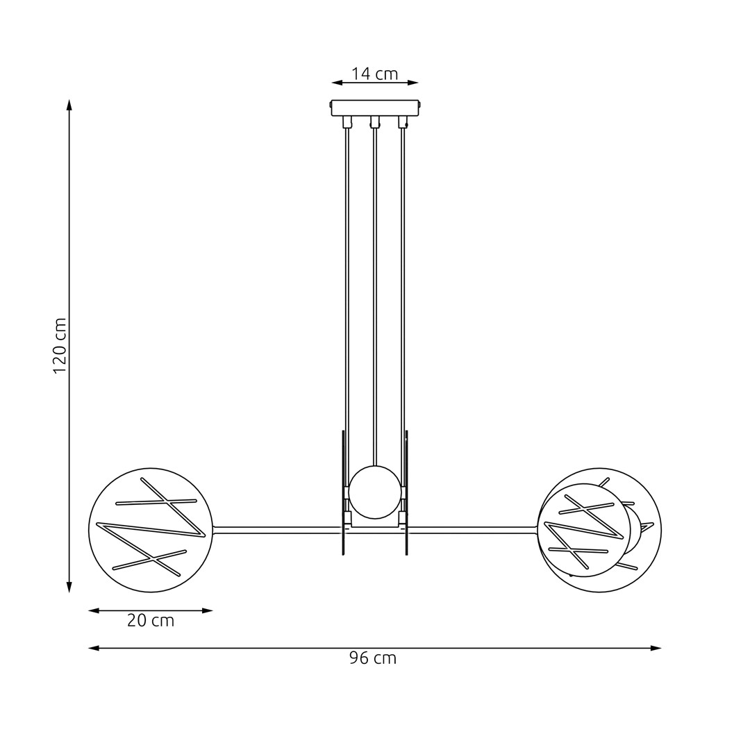 Hanglamp Stooster Wit Ø20 cm - Afbeelding 5