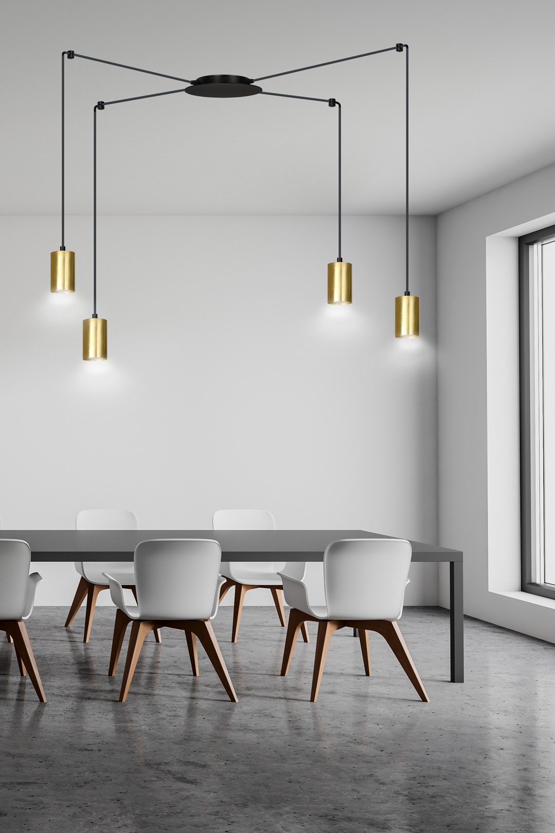Hanglamp Kirnak Zwart - Afbeelding 5
