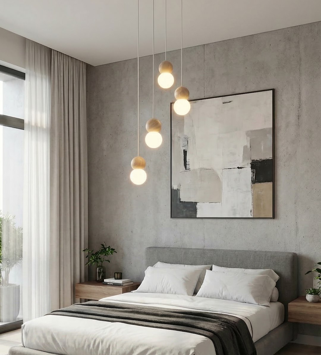 Hanglamp Zurdir Wit Ø10 cm - Afbeelding 5