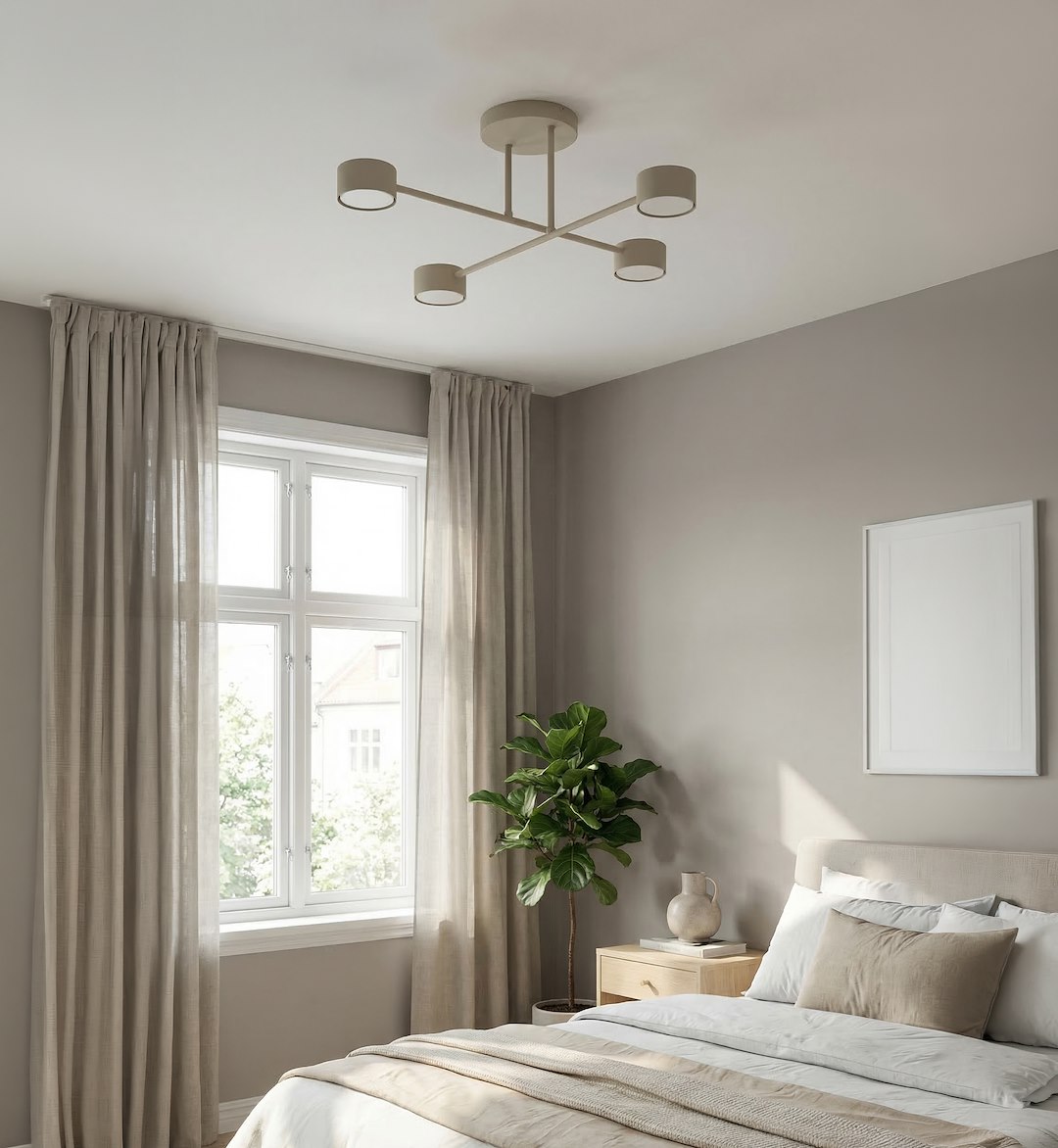 Plafondlamp Greibel Beige - Afbeelding 5