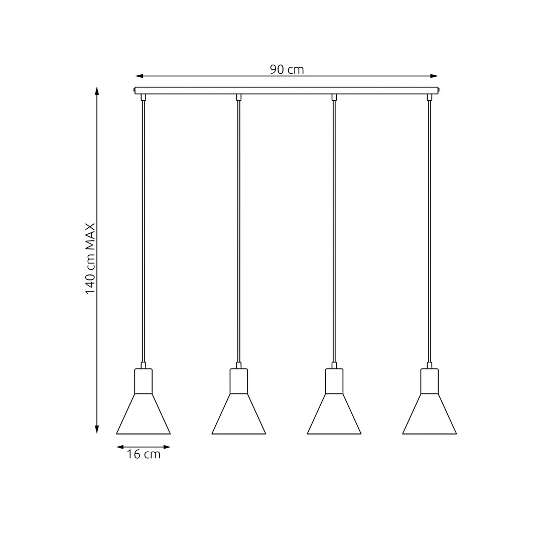 Hanglamp Furny Zwart Ø16 cm - Afbeelding 5