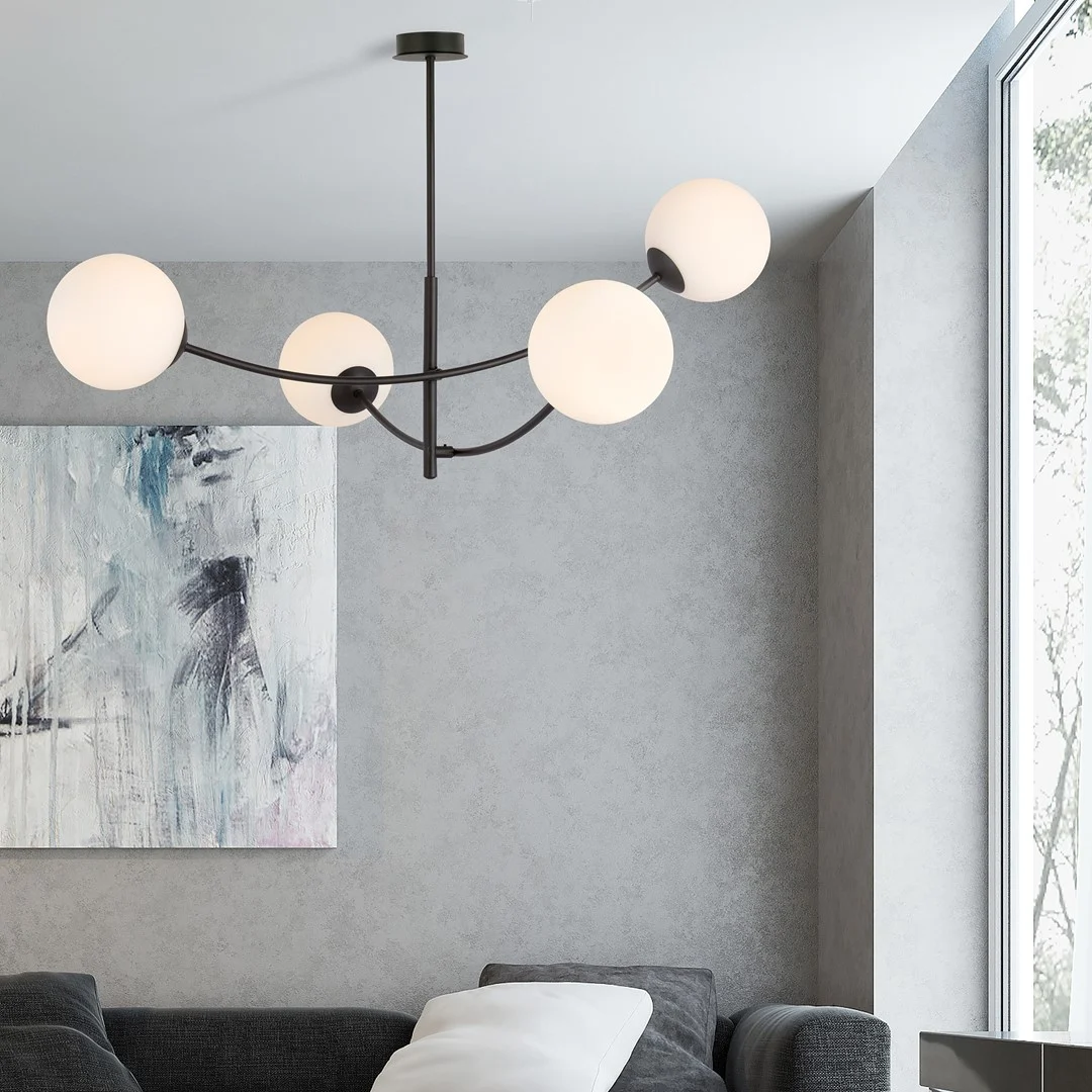 Plafondlamp Mirdal Zwart Ø15 cm - Afbeelding 5