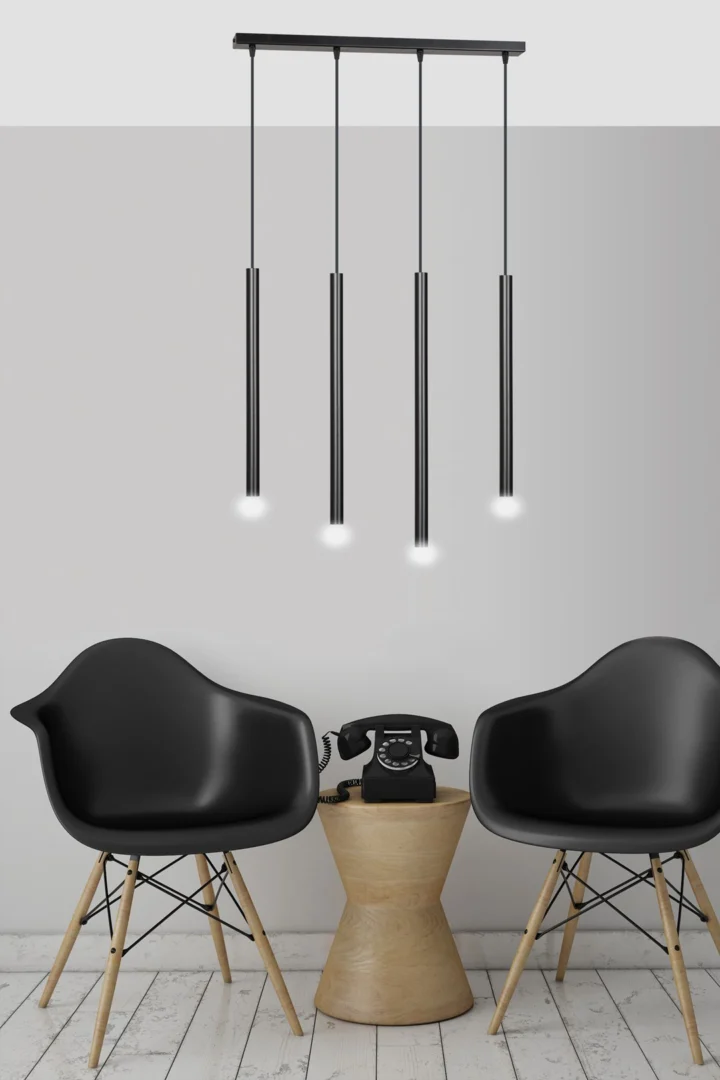 Hanglamp Saansu Zwart - Afbeelding 5