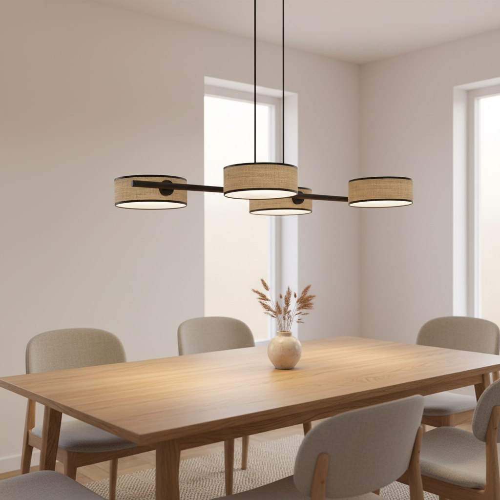 Hanglamp Vulang Bruin Ø20 cm - Afbeelding 5
