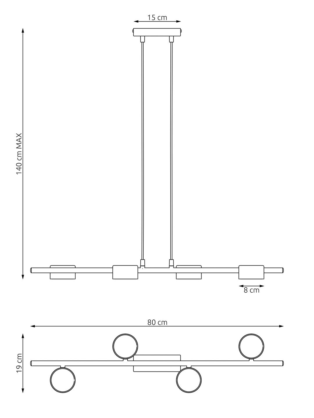 Hanglamp Broomano Zwart - Afbeelding 6
