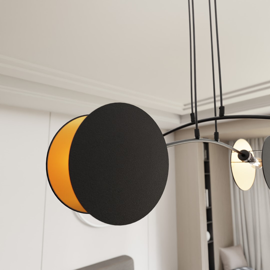 Hanglamp Maamia Zwart Ø20 cm - Afbeelding 6