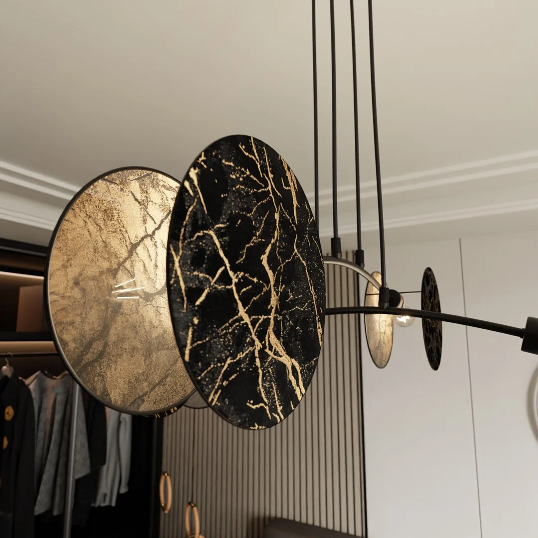 Hanglamp Moorrum Zwart Ø20 cm - Afbeelding 6