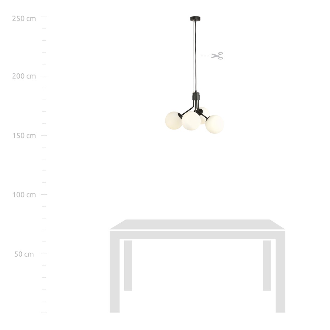 Hanglamp Fimmy Zwart Ø15 cm - Afbeelding 6