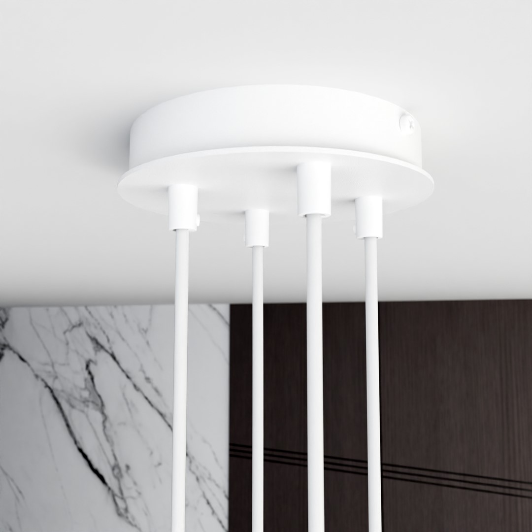Hanglamp Raabek Wit - Afbeelding 6