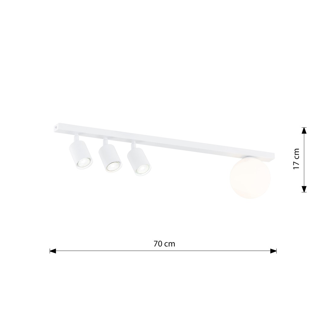 Plafondlamp Greenum Zwart Ø14 cm - Afbeelding 6
