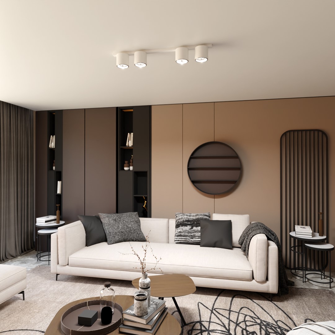 Plafondlamp Zaarde Wit - Afbeelding 6